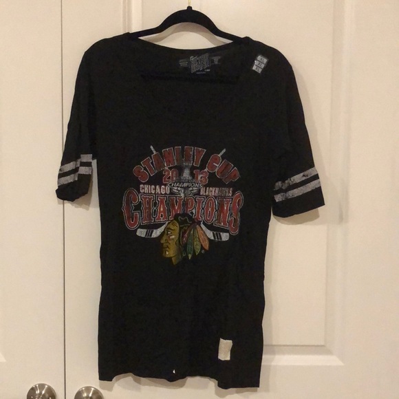 Original Retro Brand Tops - NWT Chicago Blackhawks 2013 Stanley Cup Champs tee size XL
